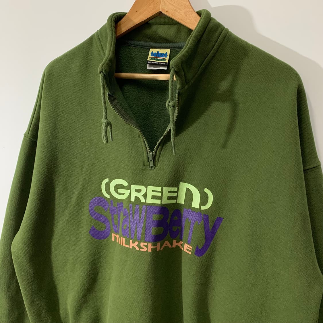 테켓 반집업 맨투맨 상품이미지2