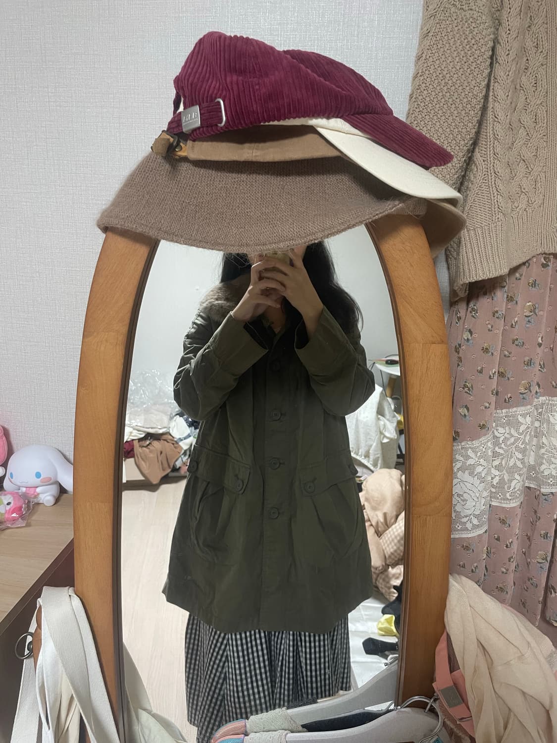 빈티지 래빗 퍼 야상자켓 상품이미지1