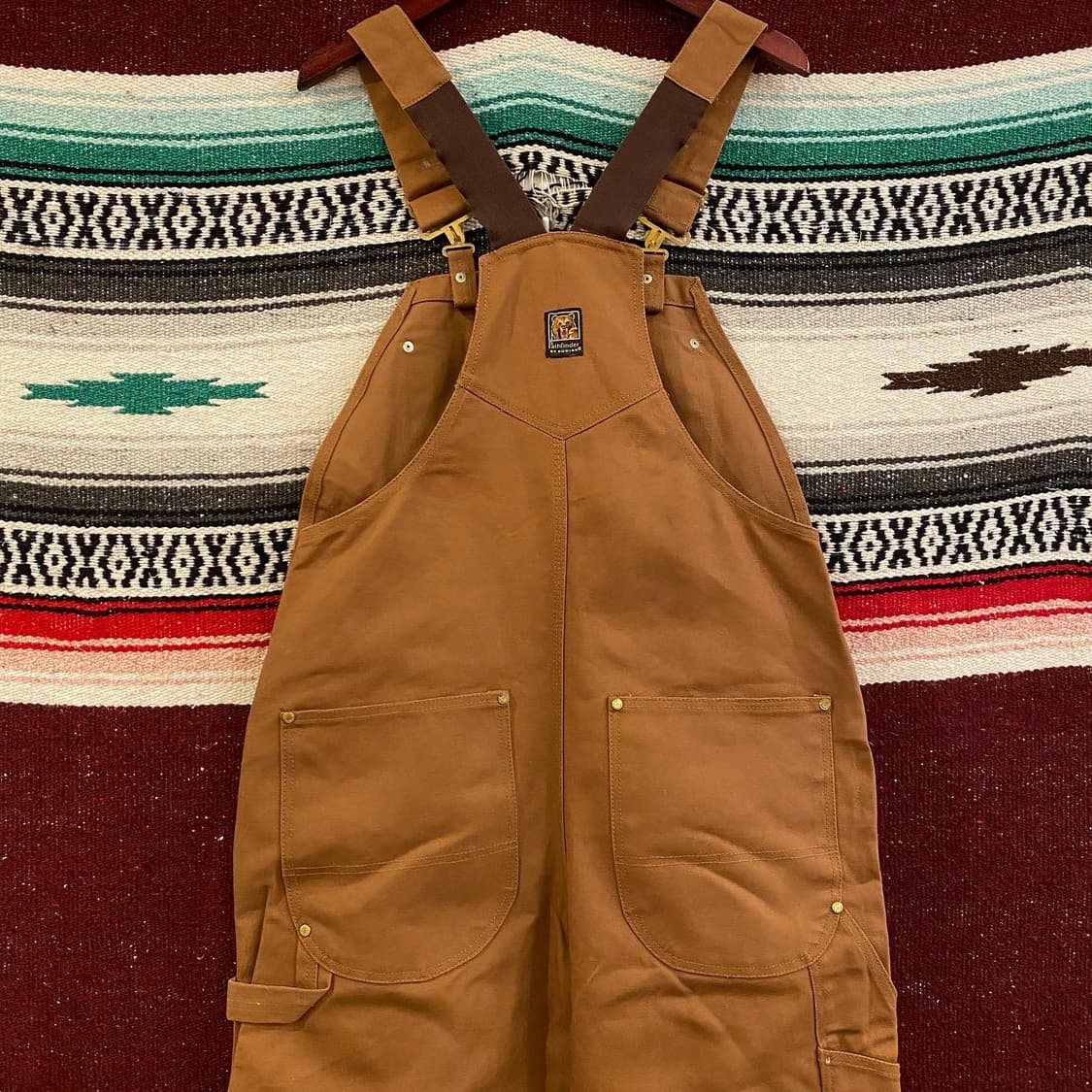 새상품 레어 90s USA KODIAK 워크 오버롤 상품이미지8