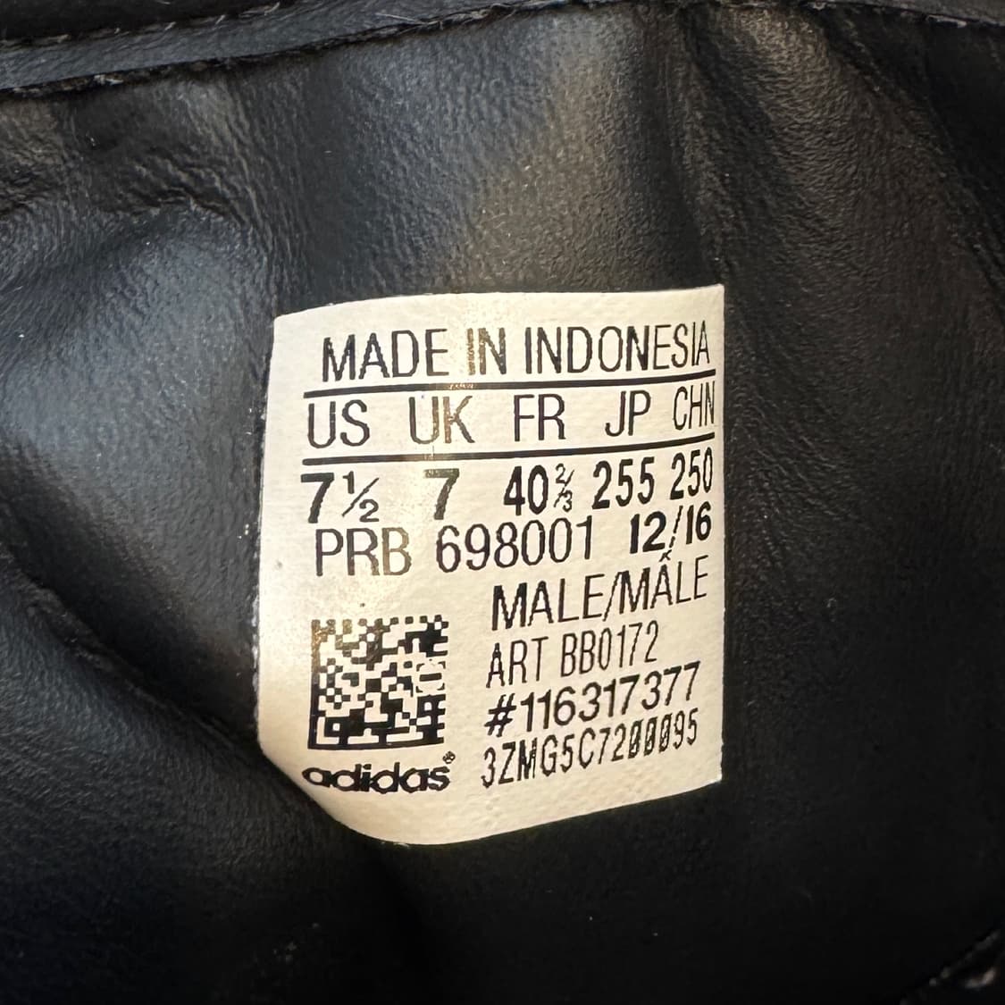 아디다스 슈퍼스타 검흰 스니커즈 255 상품이미지8