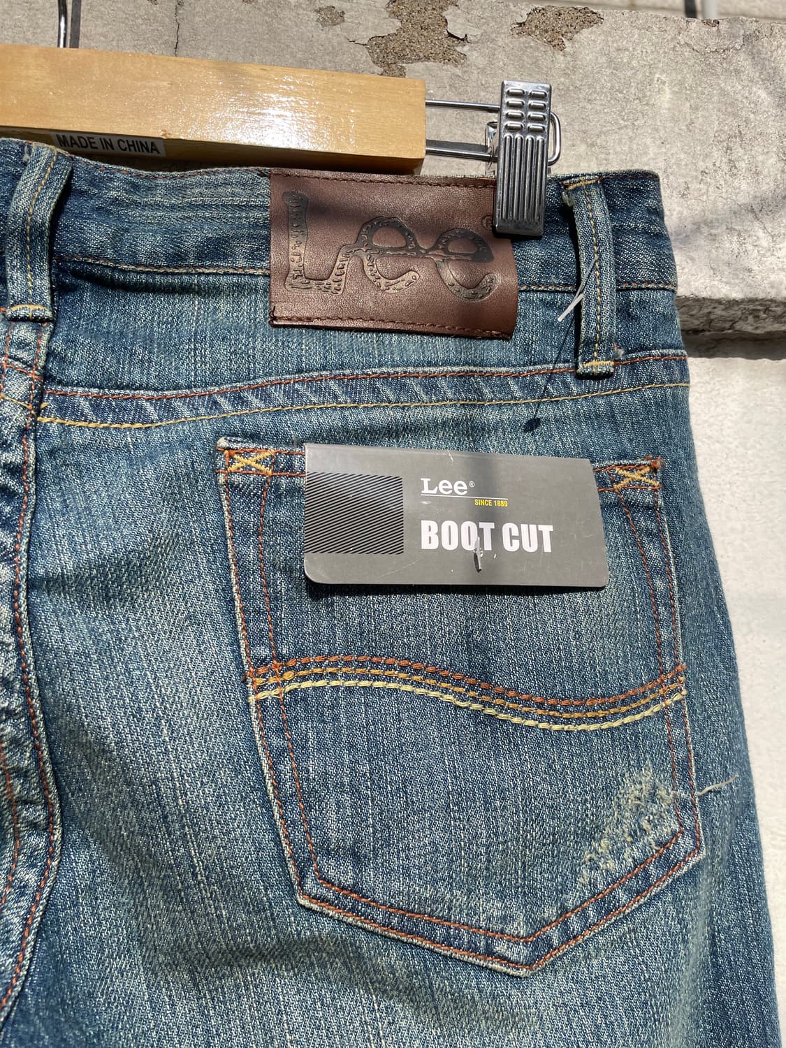 리 아카이브 히피 부츠컷 데님팬츠  상품이미지5