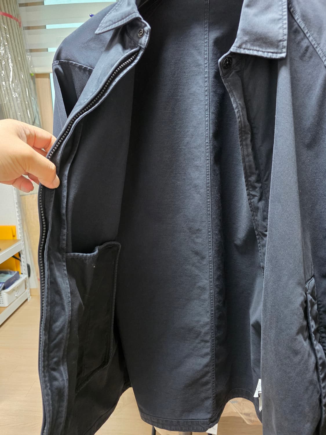 스톤아일랜드 고스트피스 오버셔츠자켓 상품이미지6