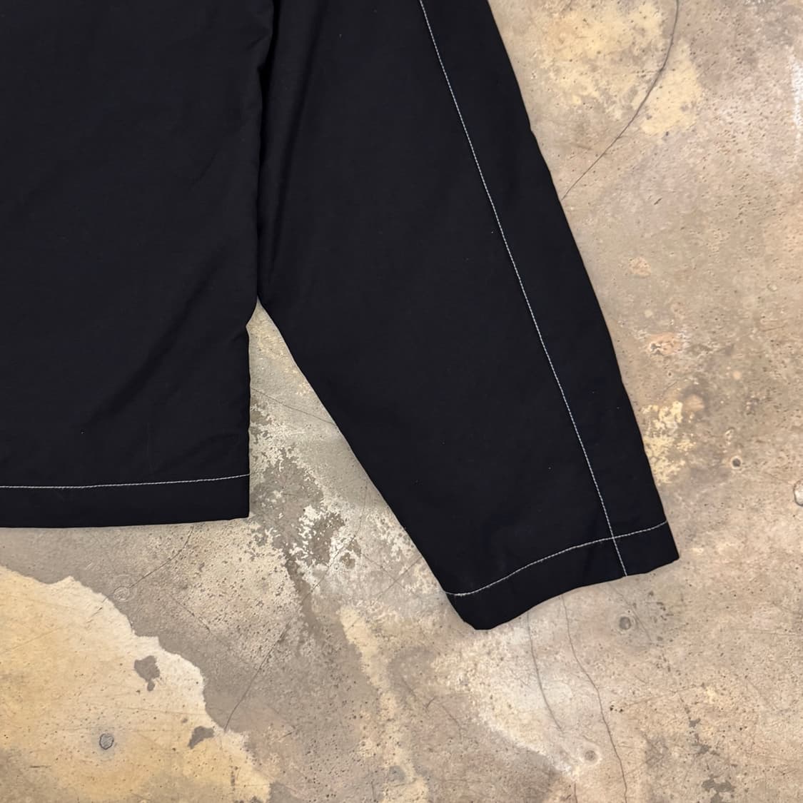 스투시 패널 트랙 자켓 블랙 상품이미지7