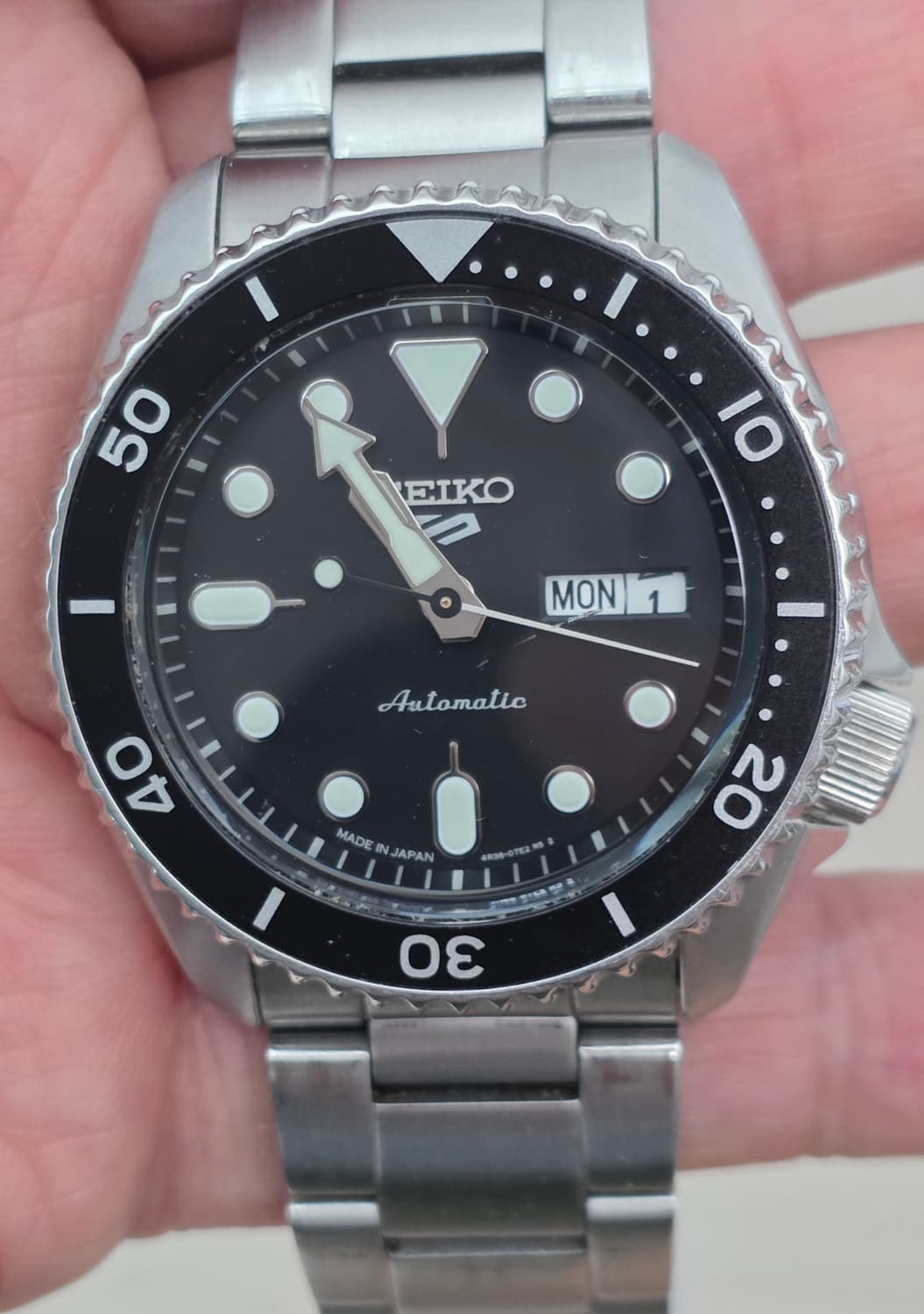 세이코(SEIKO)5 오토메틱 Sports 다이버 SRPD55K1 시계  상품이미지1