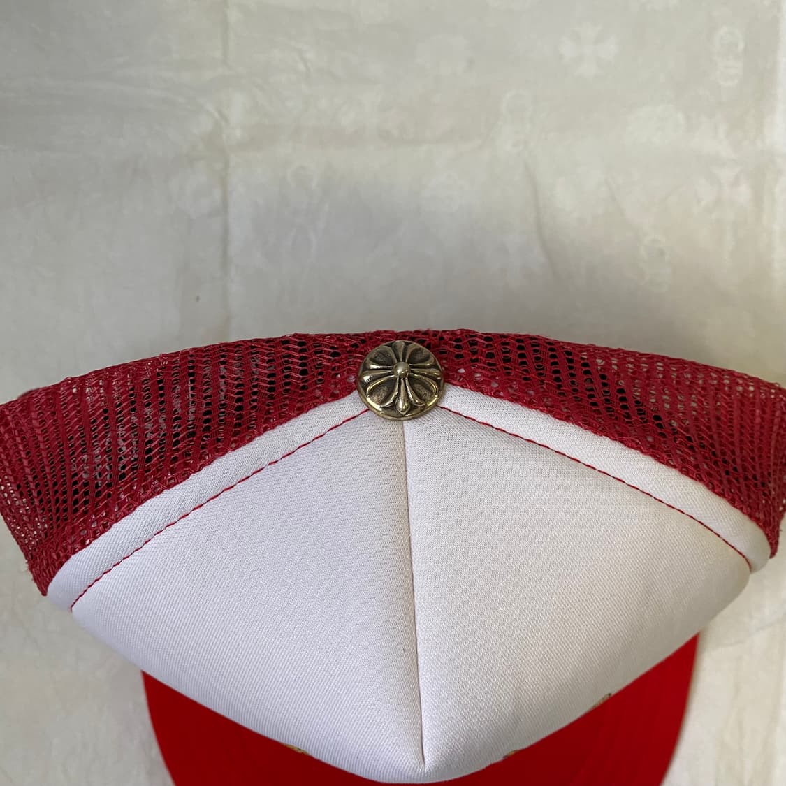 [Free] 크롬하츠 매티 보이 섹스 레코드 로고 트러커햇 레드 화이트 상품이미지3