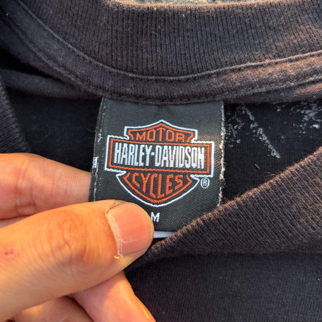 HARLEY DAVIDSON 그래픽 플레어 로고 반팔 티셔츠 상품이미지5