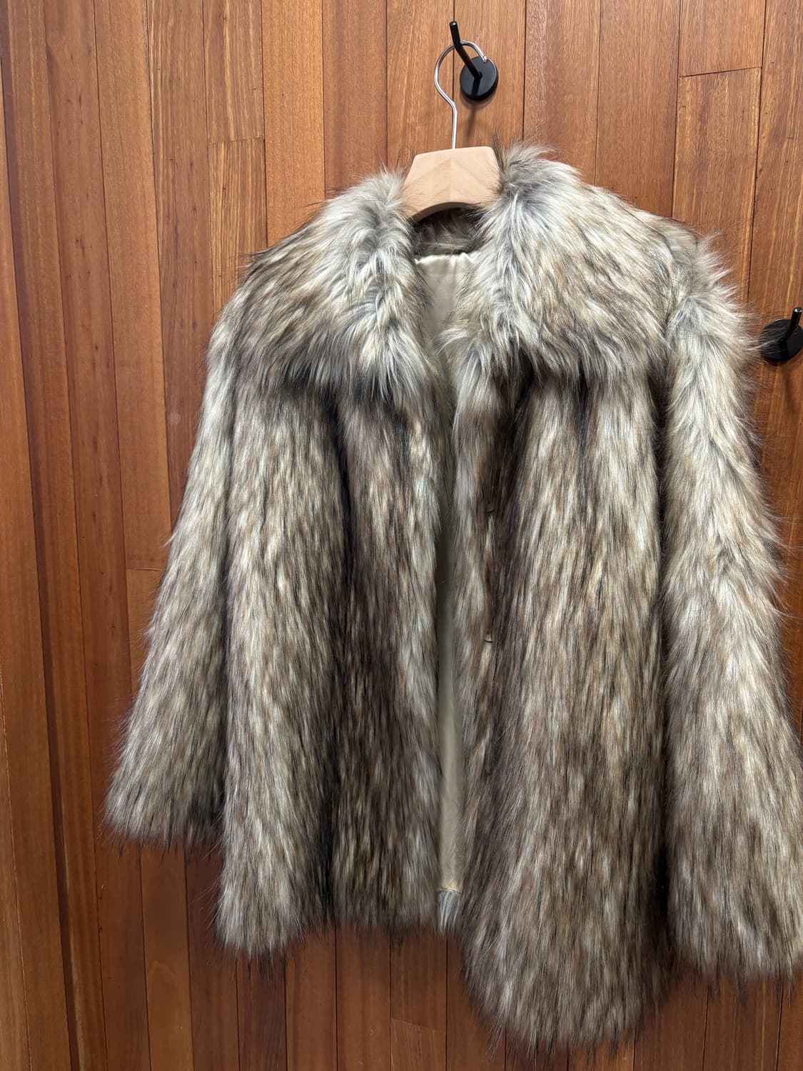 오네갸루 히메갸루 브라운 퍼자켓  상품이미지1