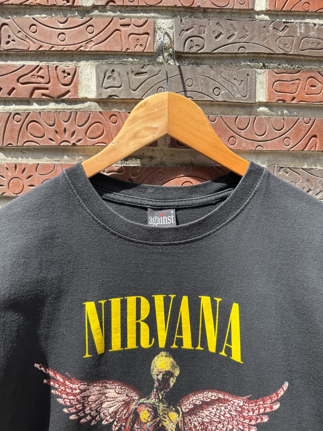 너바나 00s In Utero 부틀렉 밴드티 상품이미지5