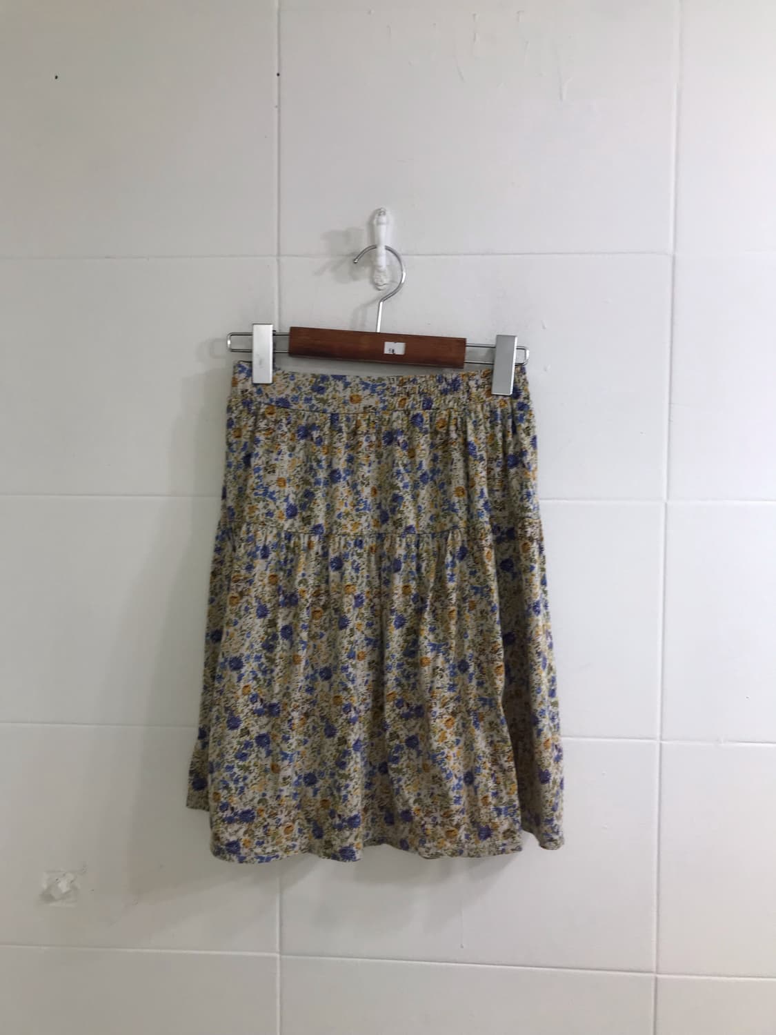 컬러 하구미 모리 원피스 잔꽃 봄 가디건 코디세트 상품이미지7