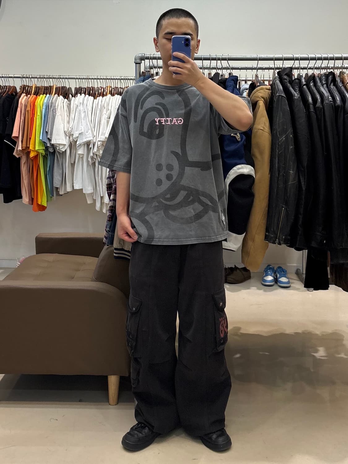 갈피 그래픽 티셔츠 상품이미지8