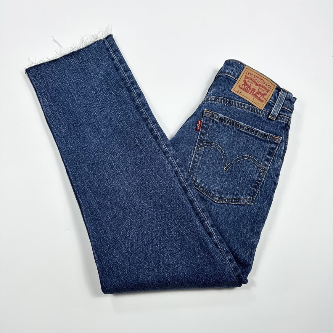 리바이스 501 오리지널 커팅진 데님 팬츠 (25인치 여성추천) 상품이미지2