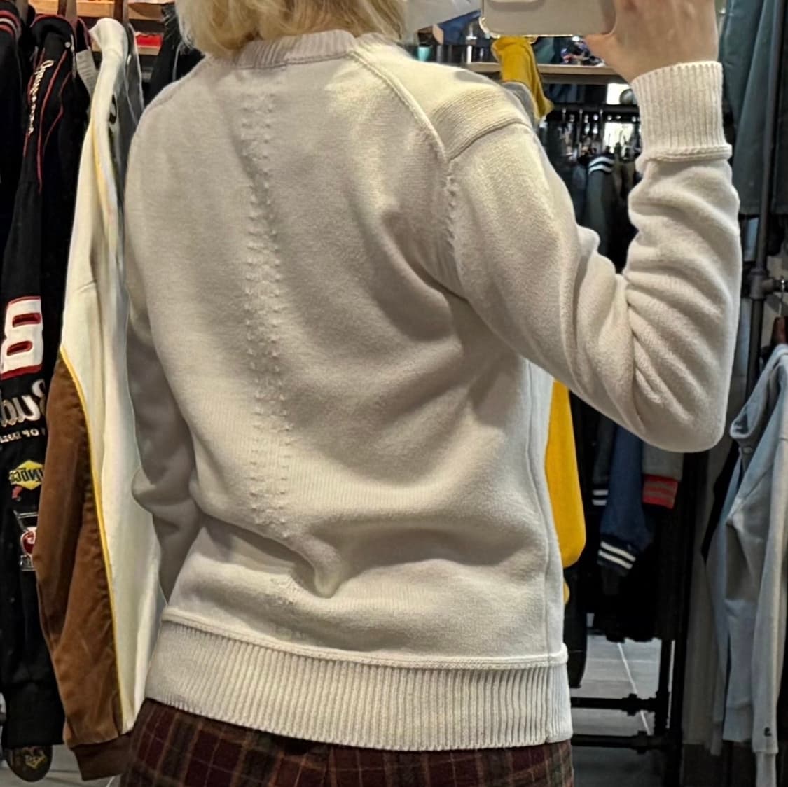 [NO.9] 마리떼 프랑소 아이보리 니트 상품이미지5