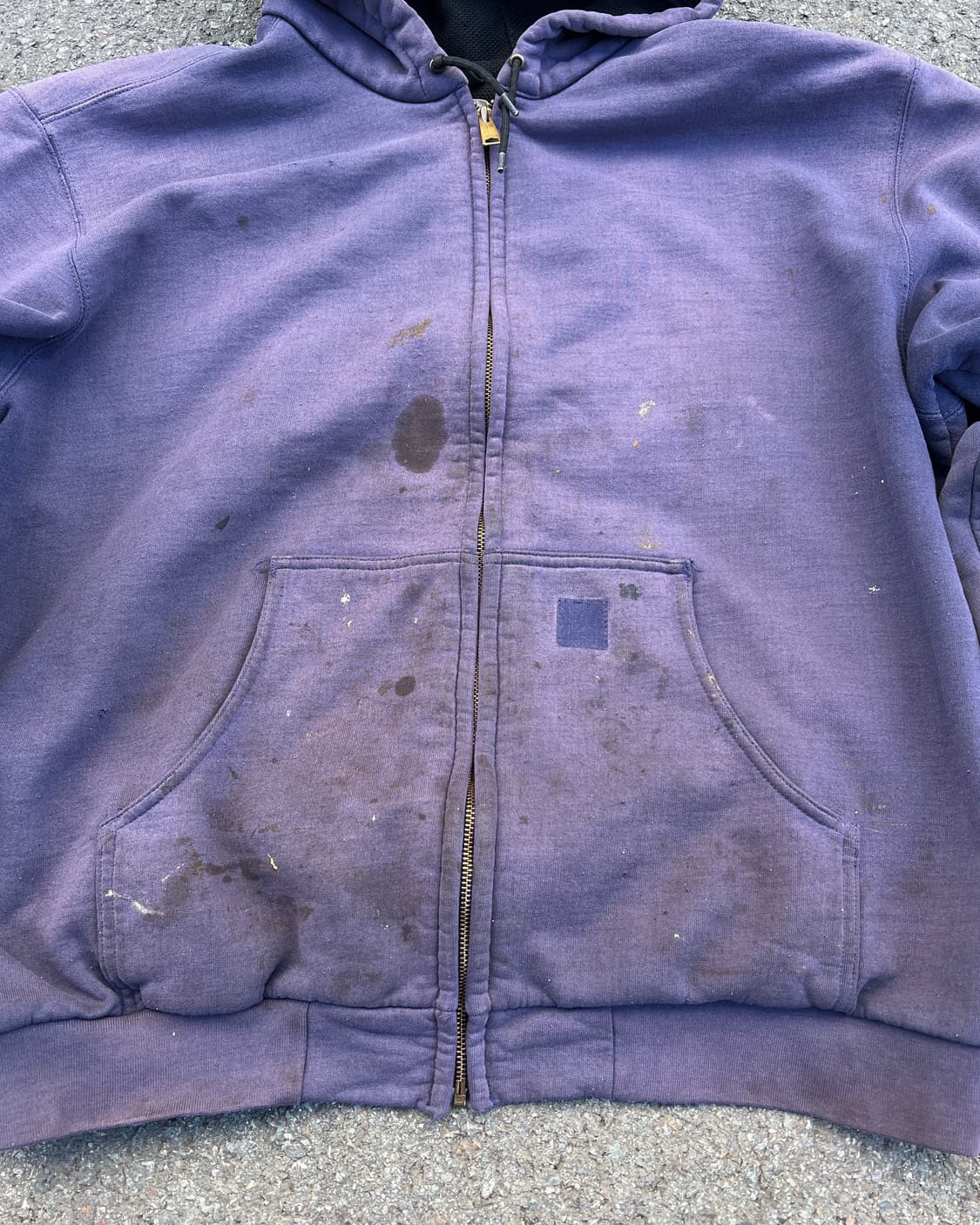 [XL] 00s 칼하트 J149 후드 집업 (칸예 웨스트) 상품이미지2