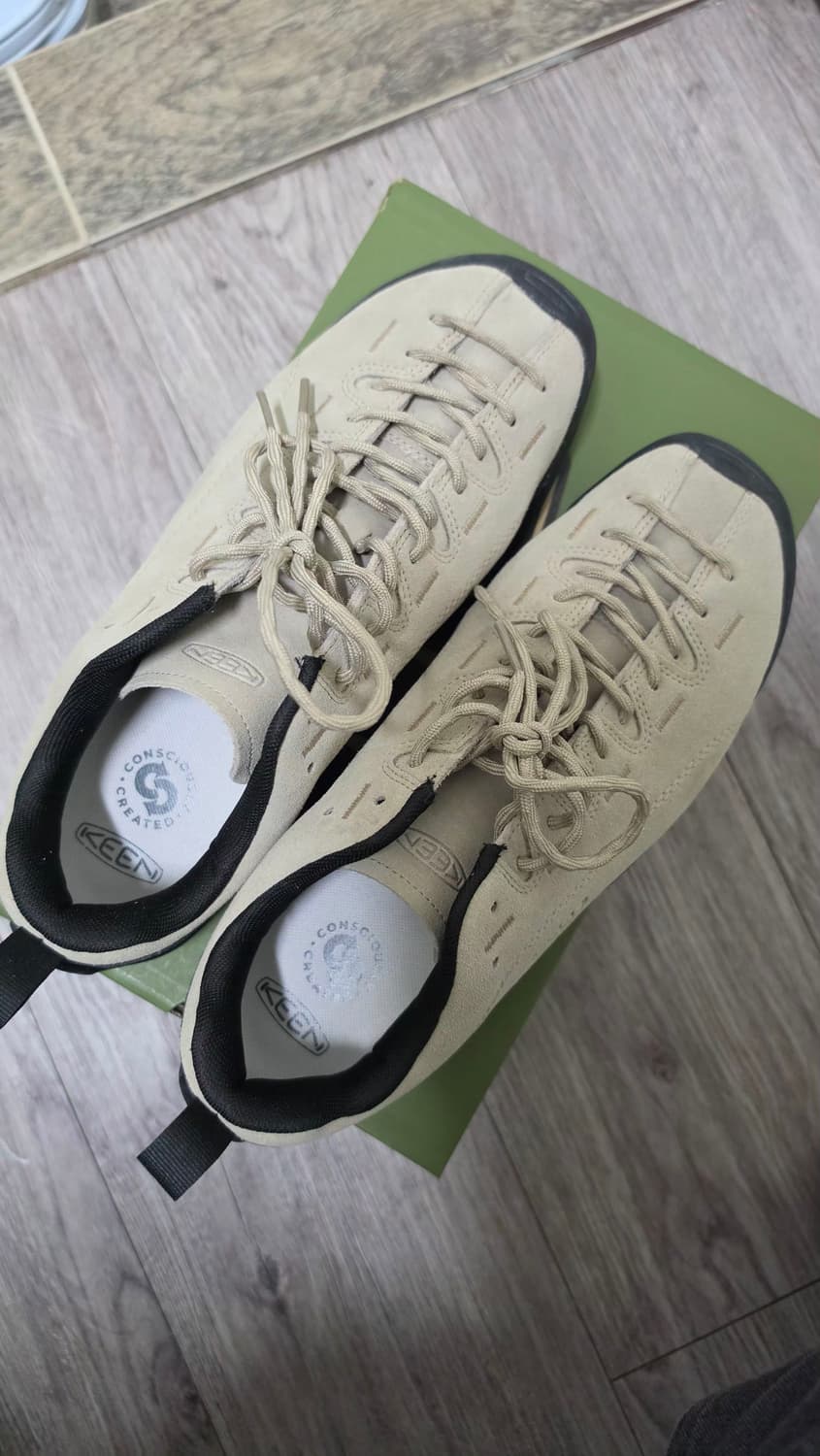 킨 재스퍼 스웨이드 스니커즈 실버 밍크 275 판매 상품이미지8