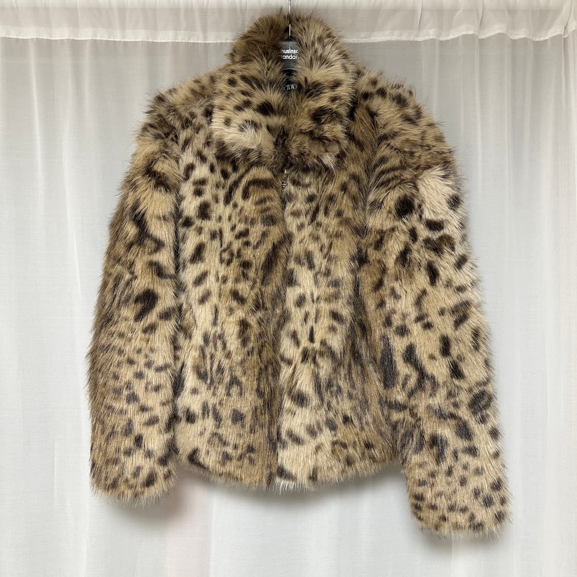 샵 사이더 레오파드 퍼 재킷 - S 상품이미지1
