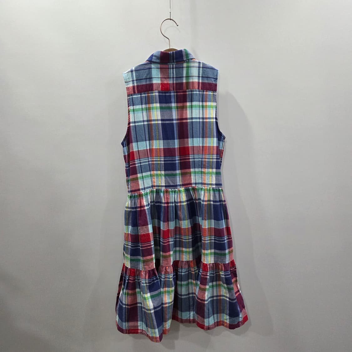 폴로랄프로렌 걸즈 슬리브리스 체크셔츠 원피스 16 상품이미지5