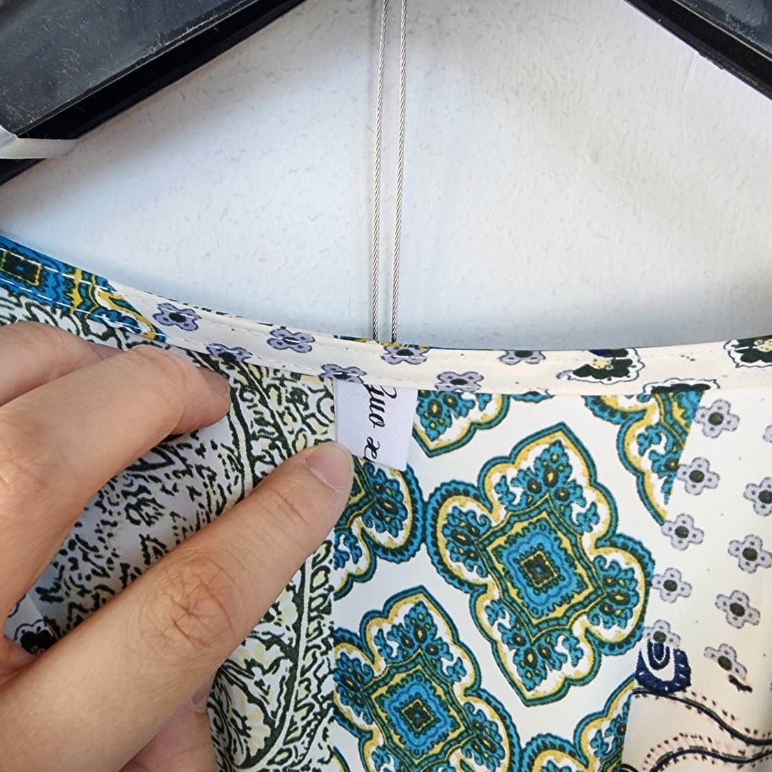 보라카이 브이넥 롱 원피스 상품이미지3