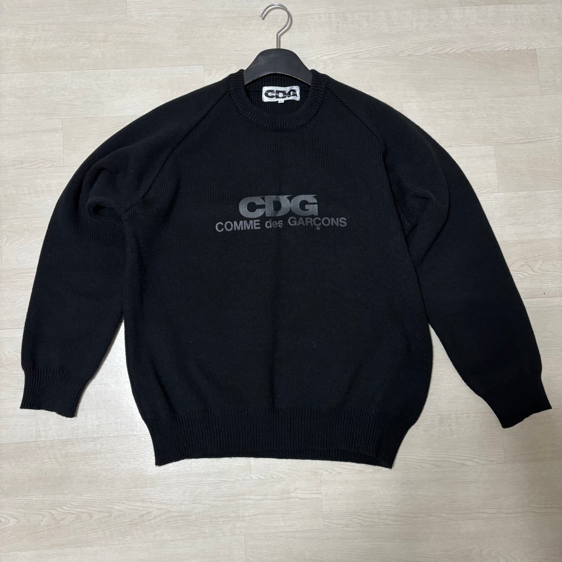 꼼데가르송 CDG 니트 블랙 L 상품이미지1