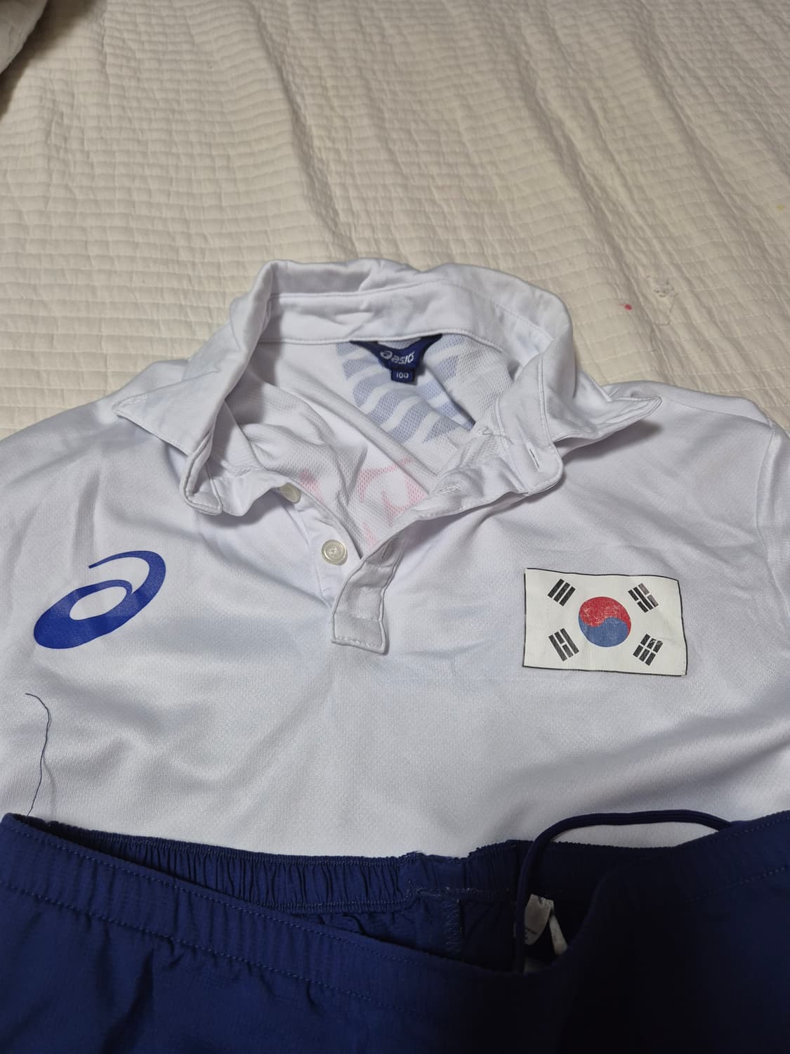 아식스 국대 트레이닝복 세트 100/L 상품이미지3
