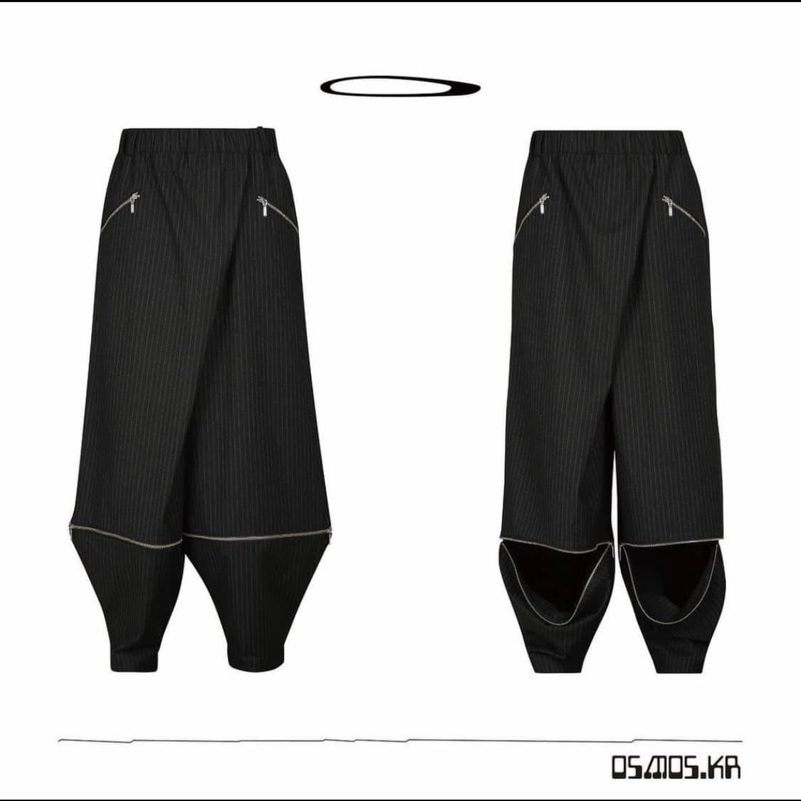 [2] osmos 랩 어라운드 팬츠 상품이미지1