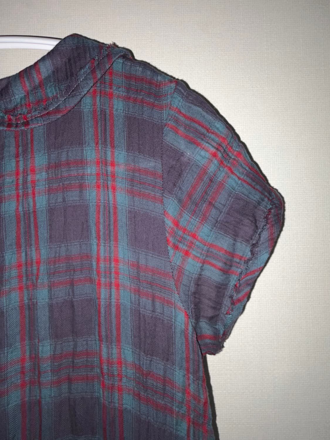 코이세이오 26ss 엣지 체크 원피스 퍼플 2 상품이미지4