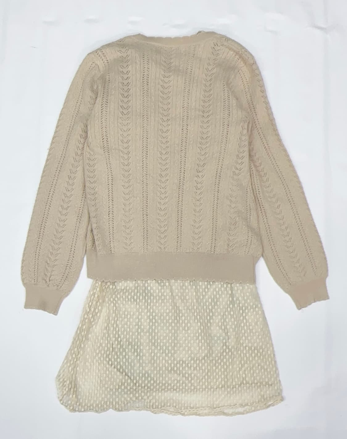 🤎러블리 모리걸  레이어드 코디세트🤎원피스 가디건 그런지 히메갸루 상품이미지3