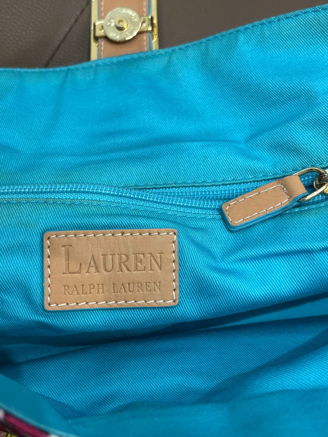 폴로 랄프로렌 페이즐리 핸드백 상품이미지7