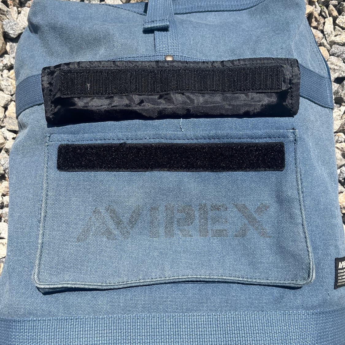90s avirex 밀리터리 캔버스 백팩 상품이미지3