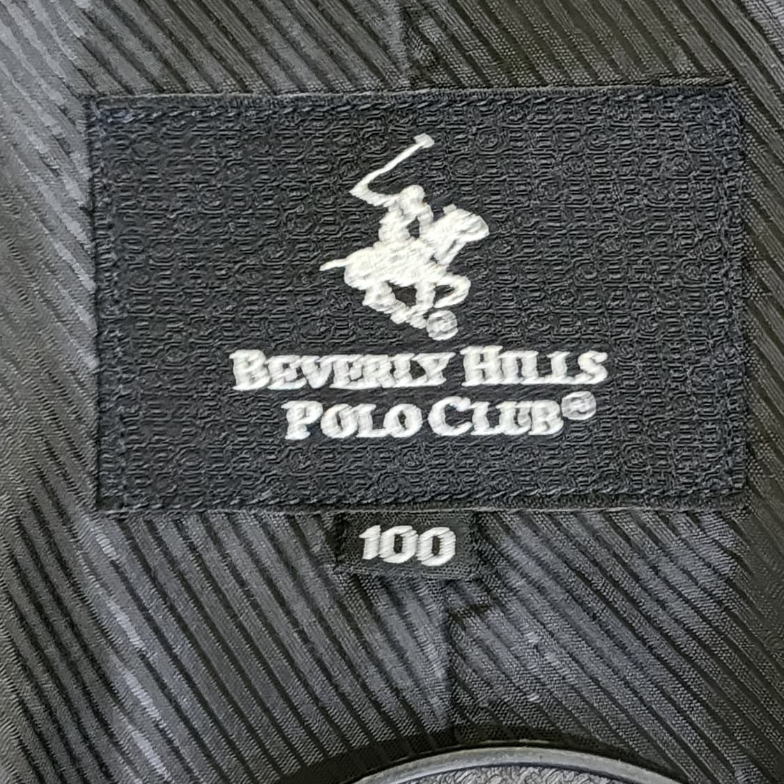[L] Beverly Hills Polo Club 울 혼방 자켓 (차콜  상품이미지4