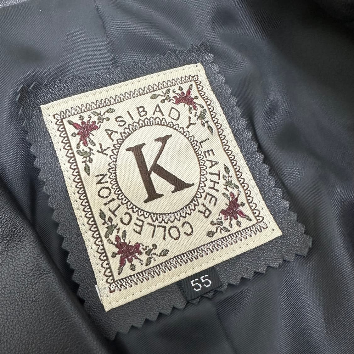 KASIBADY 카시바디 여성 양가죽 자켓 블랙 55사이즈 상품이미지3