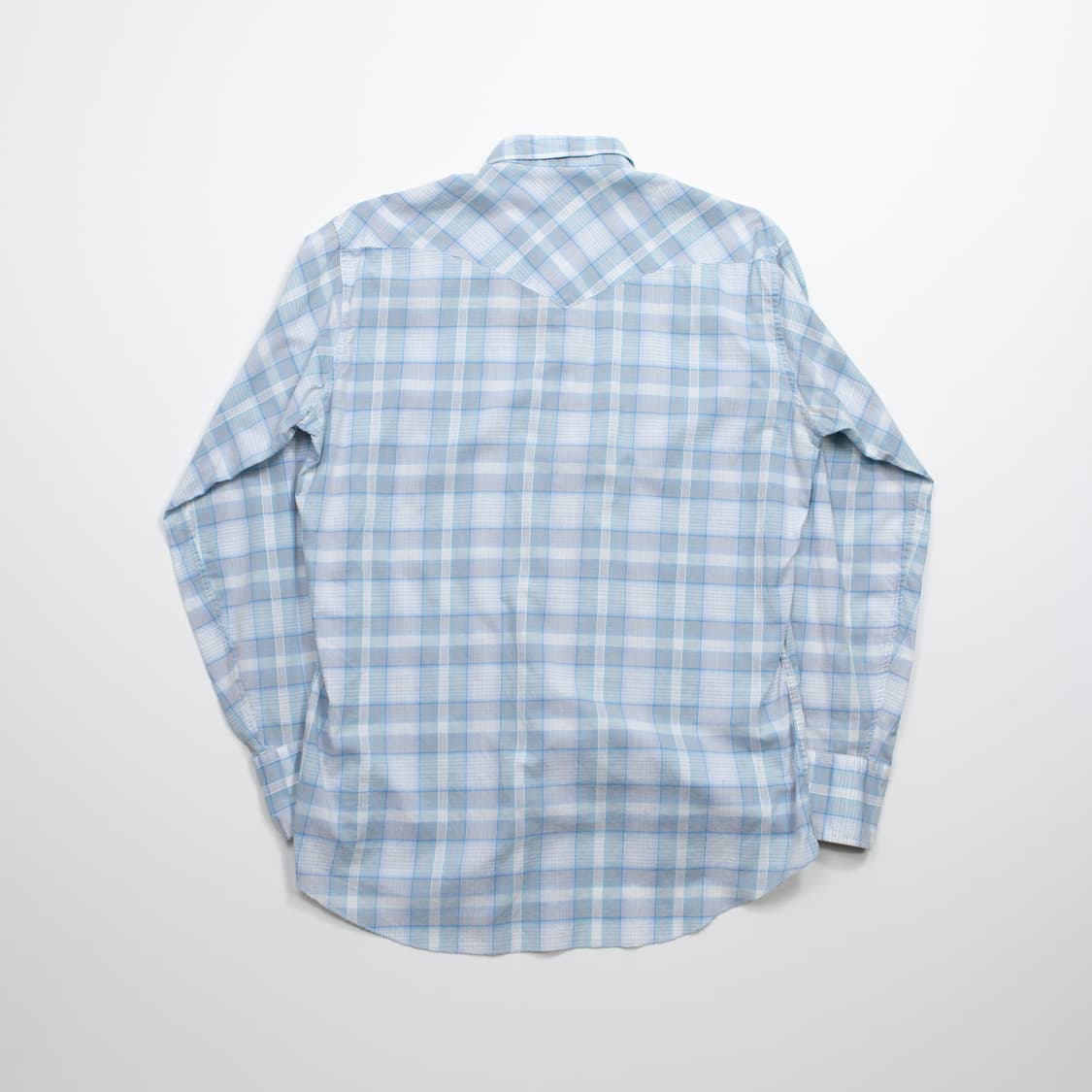 70s H Bar C 랜치웨어 체크 웨스턴 셔츠 상품이미지5