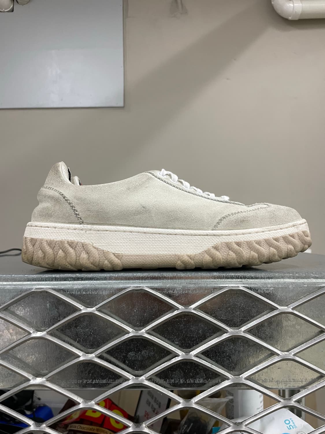 톰브라운 스웨이드 스니커즈 eu40 (gr-4709) 상품이미지4