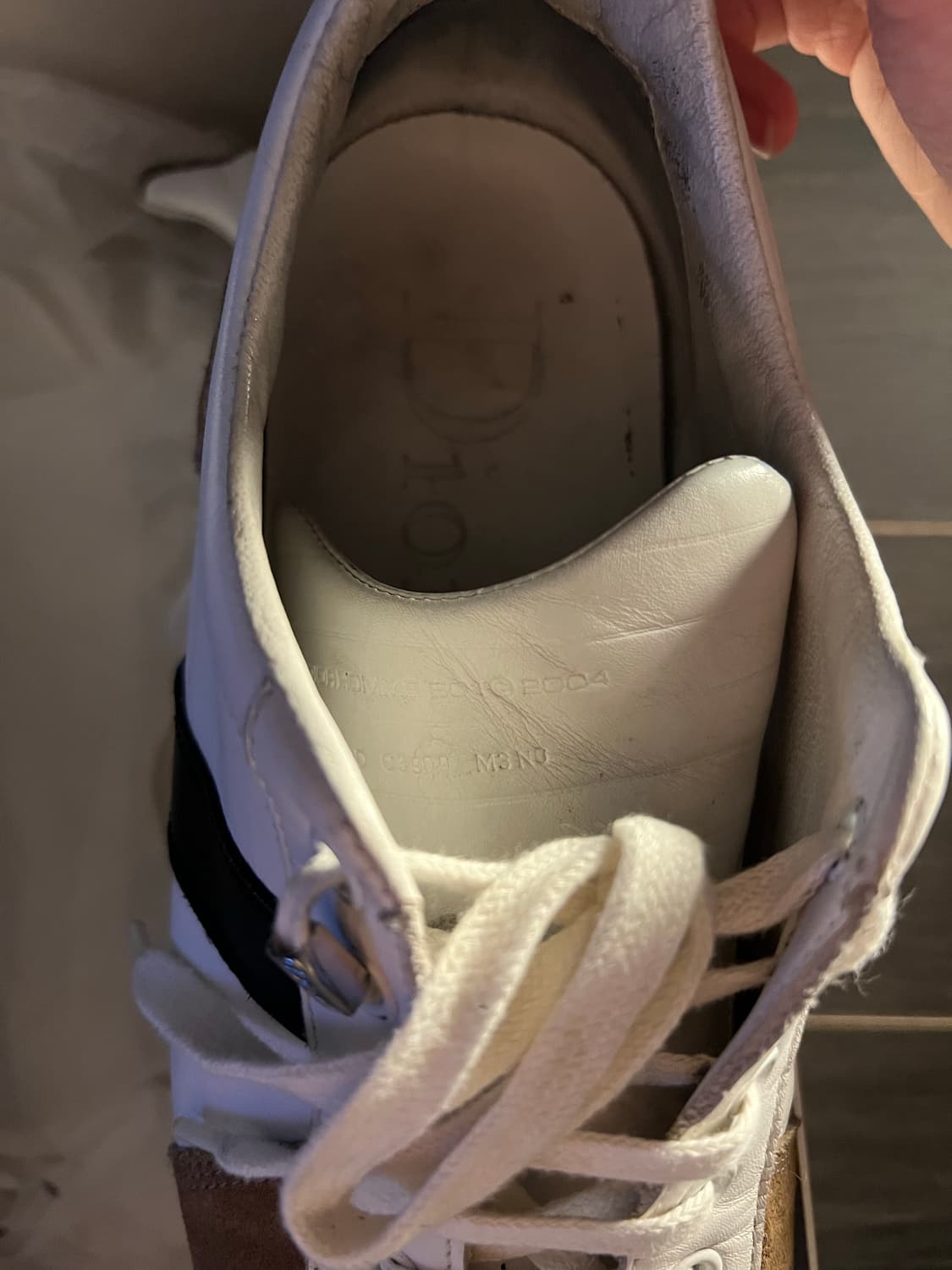 디올옴므 AW04 B01 GAT 독일군 스니커즈 상품이미지6