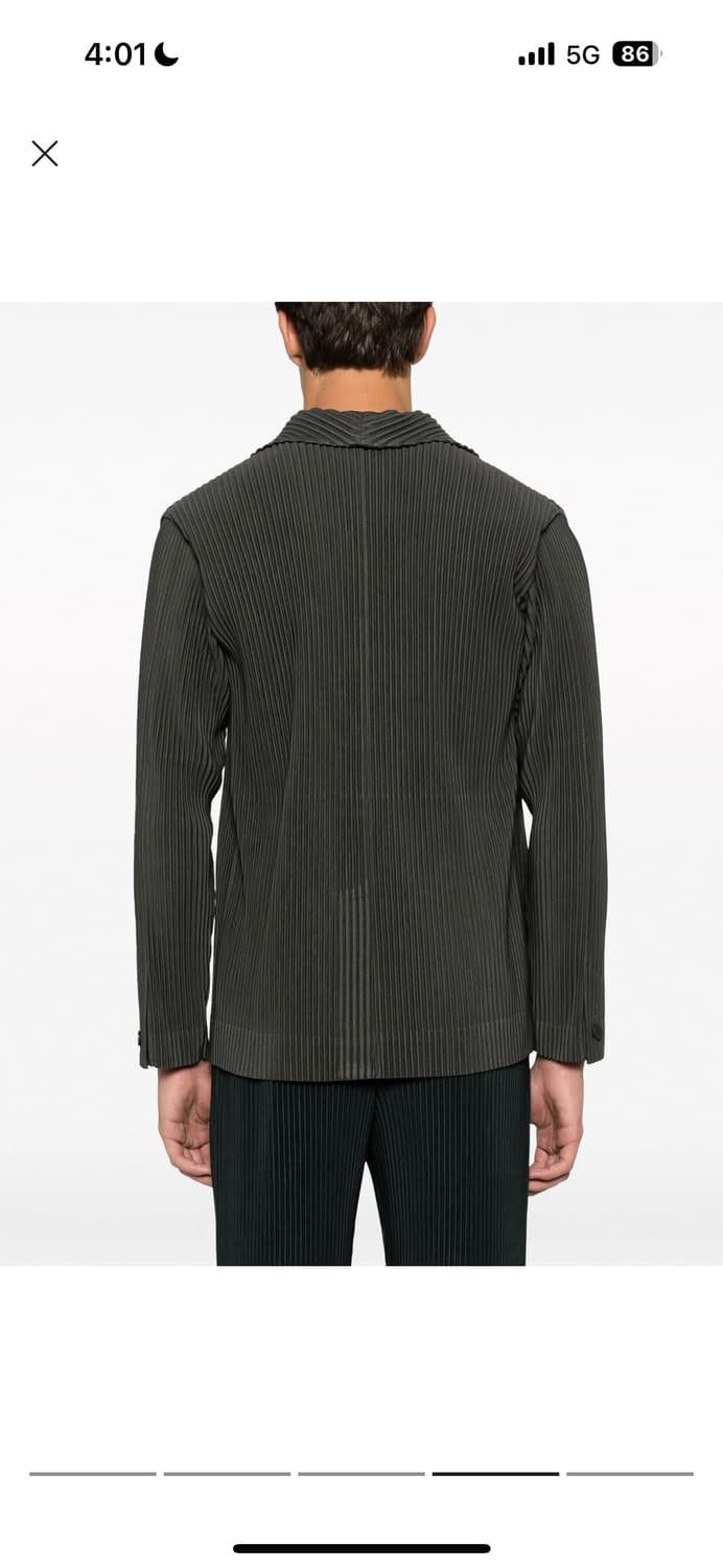 이세이미야케 플리츠 베이직 블레이저 자켓 4size 상품이미지2