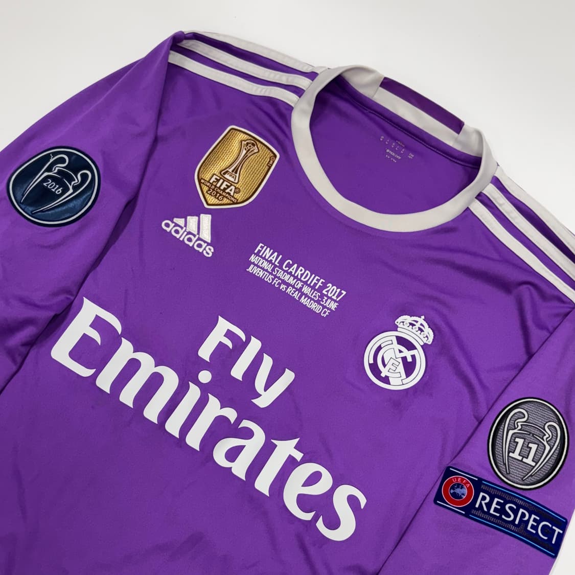 아디다스 레알 마드리드 어웨이 16 17 긴팔 호날두 유니폼 상품이미지3