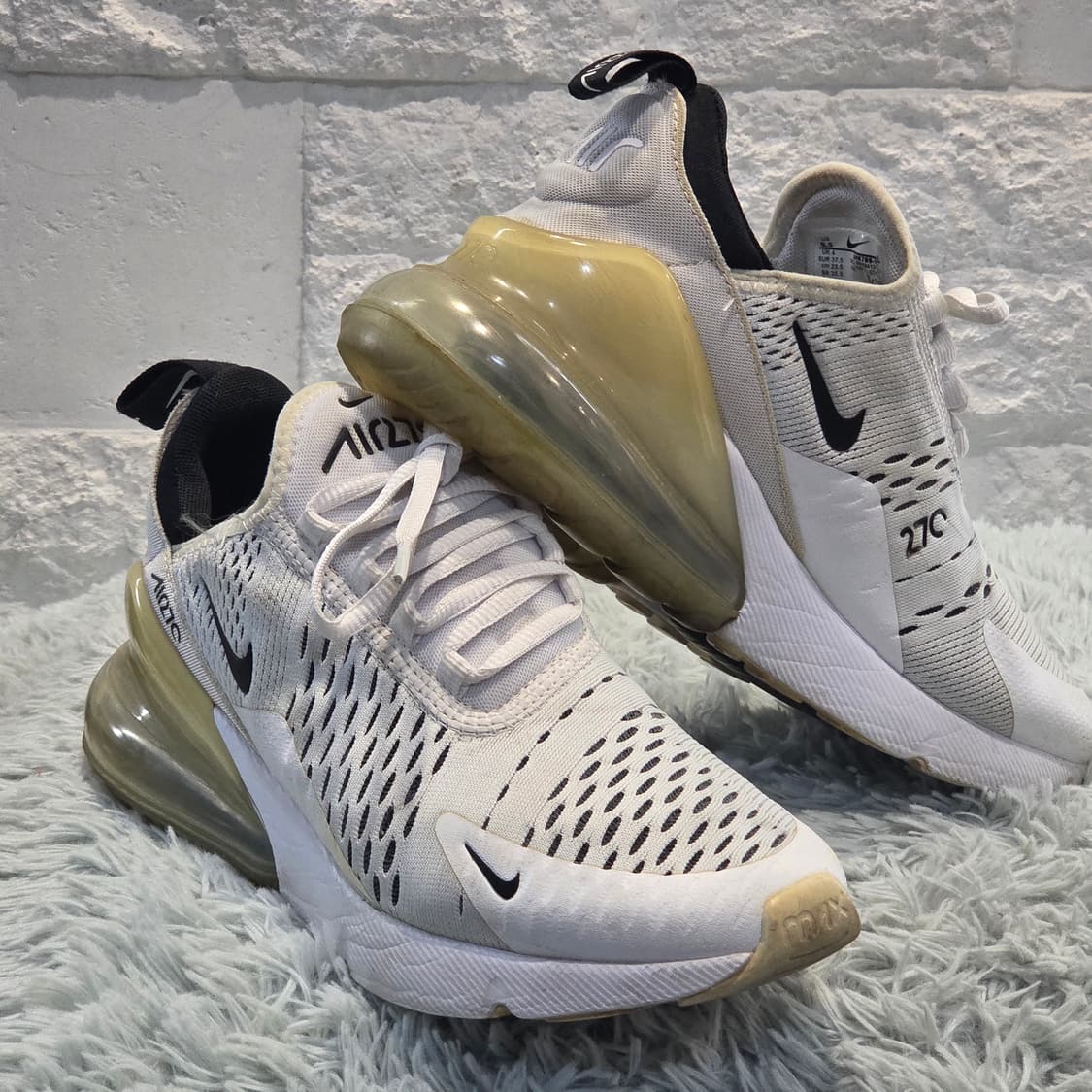 7a-11:나이키 에어맥스 270 화이트(23.5 cm) 상품이미지4
