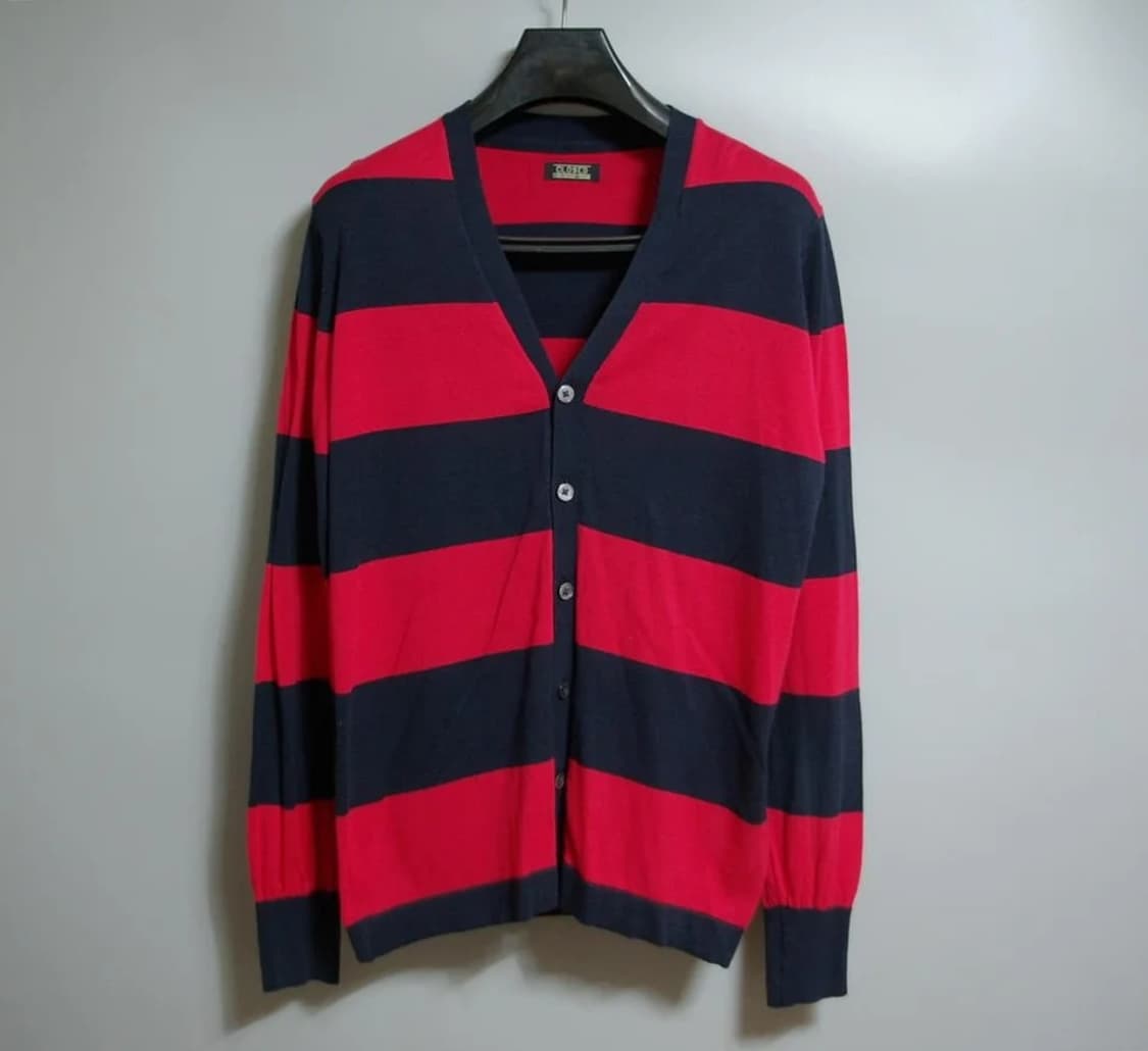 클로즈드 브이넥 가디건 XL 상품이미지2