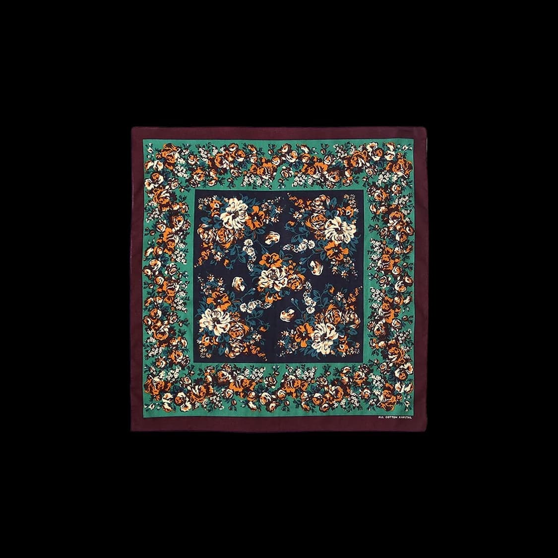 캐피탈 컬러드 반다나 나데시코 샹페트르 네이비 상품이미지1