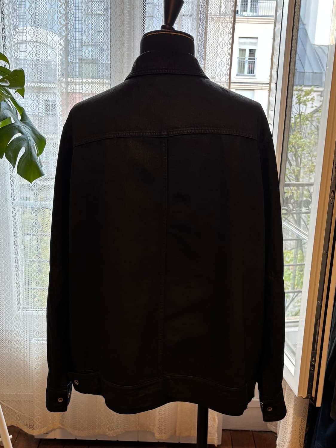 SS24 블랙 리도 워커 데님 자켓 상품이미지6