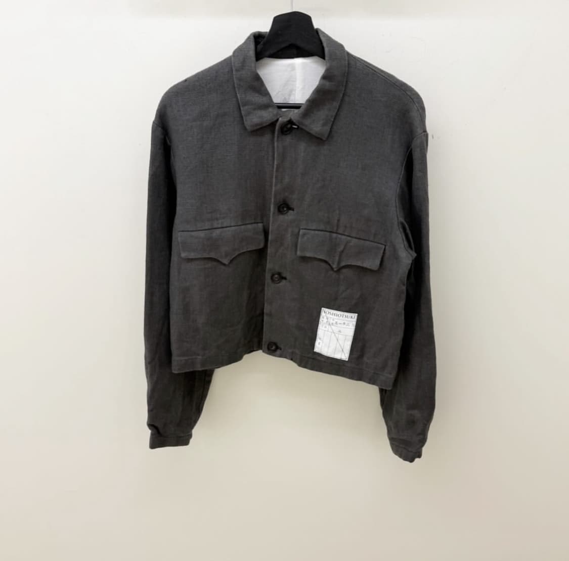 소시오츠키 버튼 숏 자켓 상품이미지4