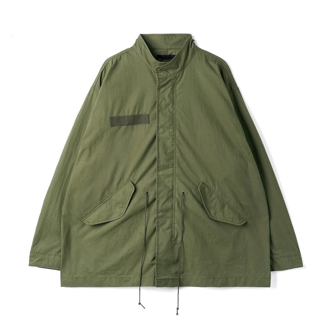 [OS] 에이치태 Htae 70s M-65 하프 피쉬테일 파카 올리브 상품이미지1