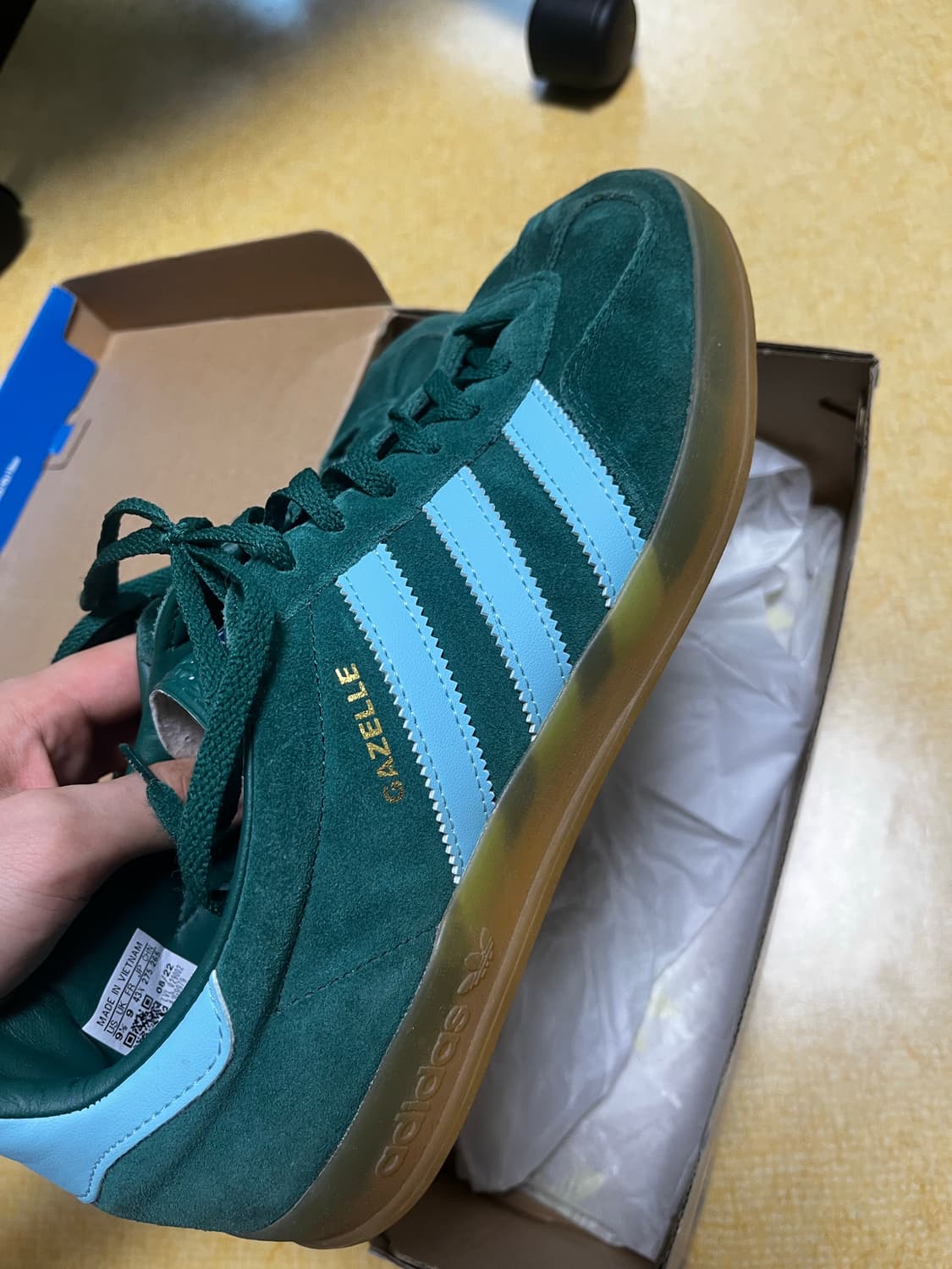 아디다스 가젤 그린 275 (상자있음) 상품이미지4