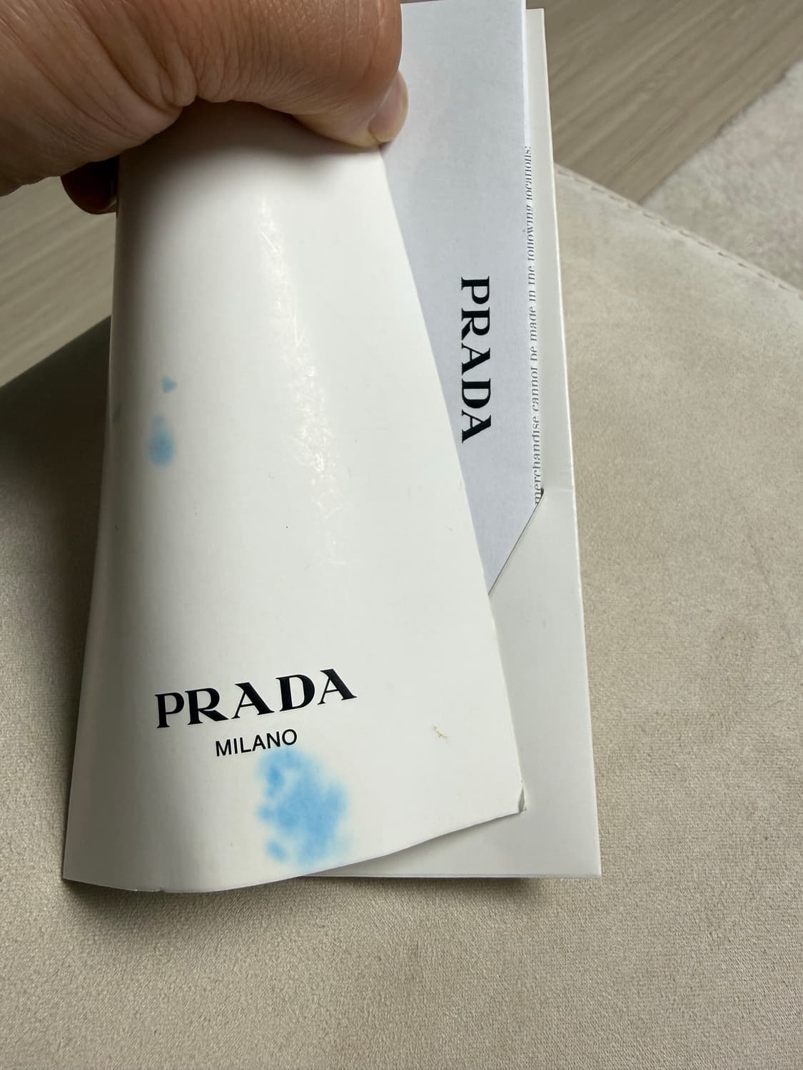 프라다 삼각로고 리버시블 바람막이 (블루종) 상품이미지10