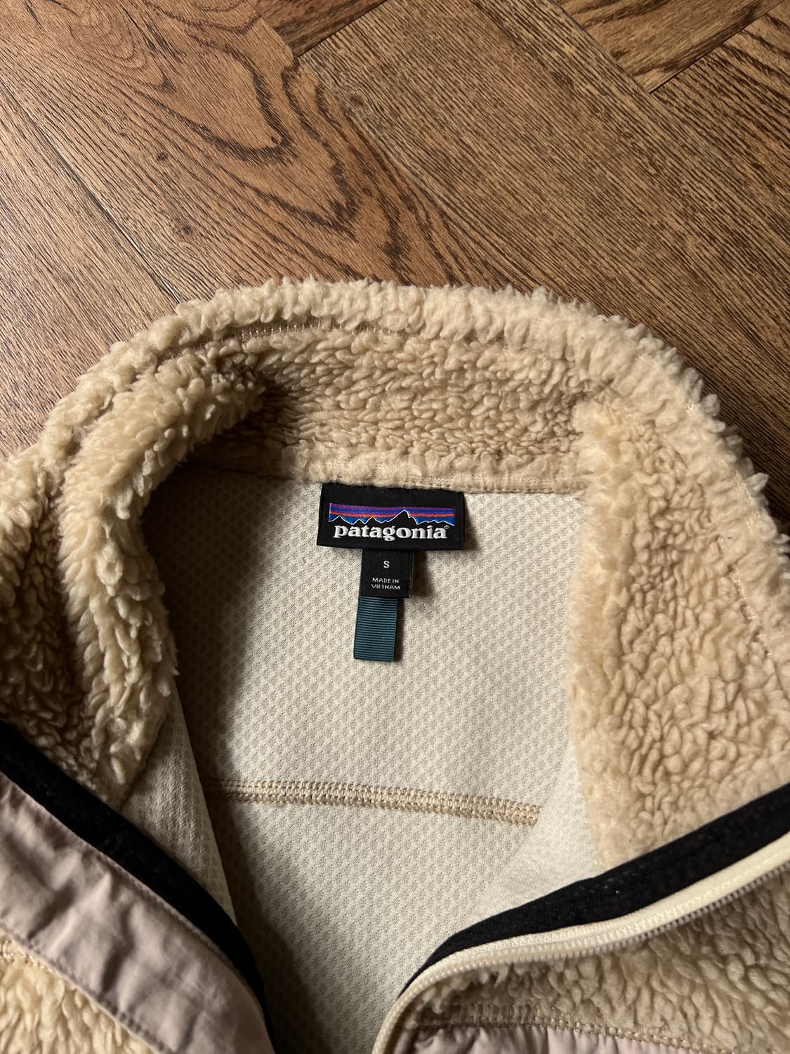 [S]파타고니아 레트로 X 아이보리 플리스 자켓 상품이미지2