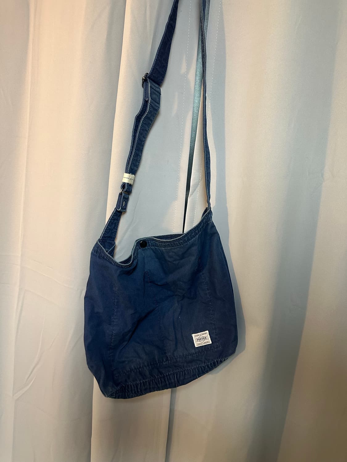 포터 데님 숄더백 상품이미지4