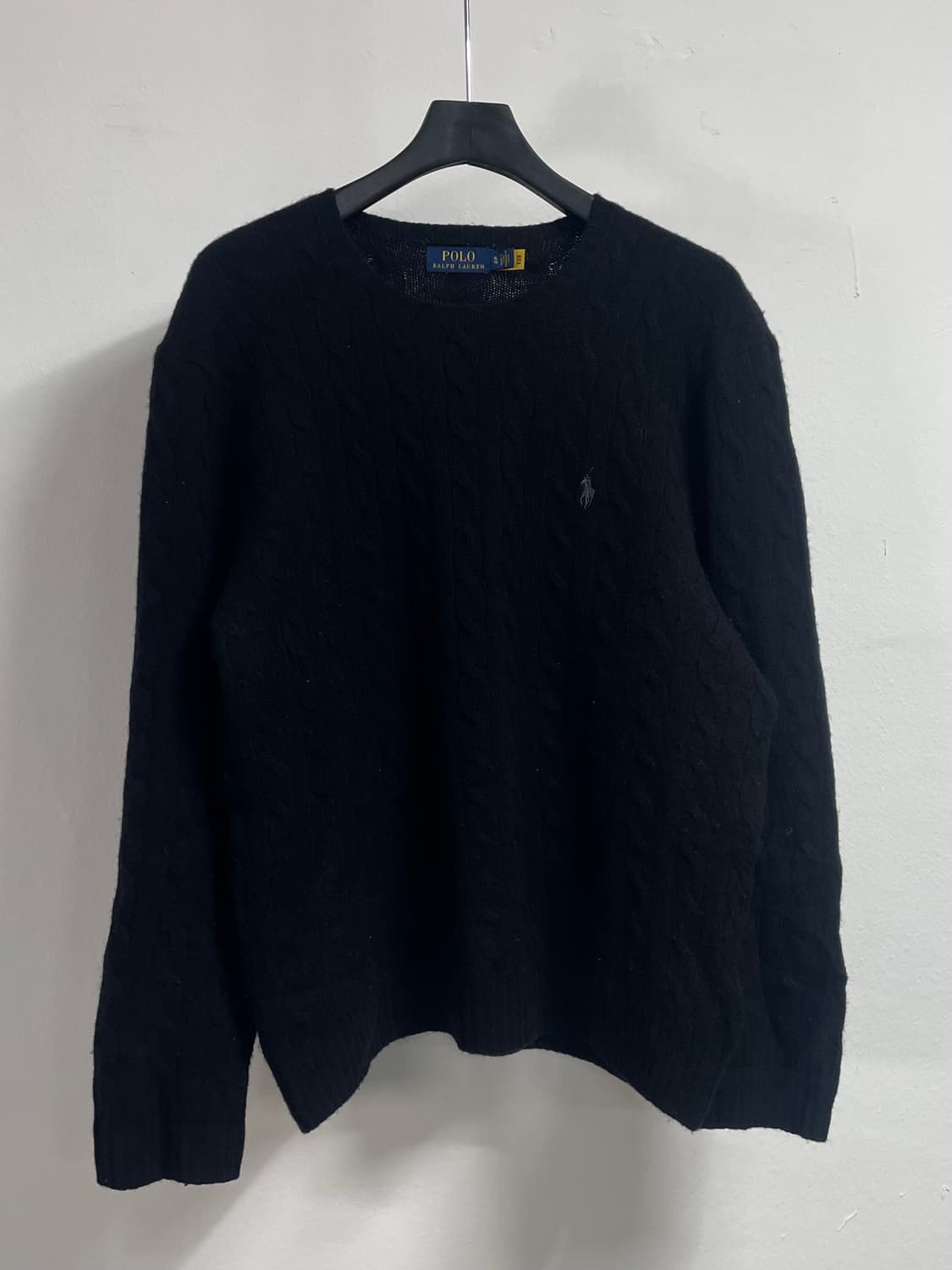 폴로 랄프로렌 캐시미어 혼방 케이블 니트 (on.388) 상품이미지1