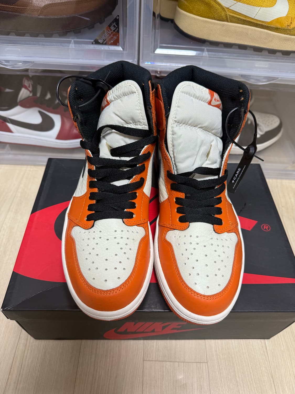 조던 1 레트로 하이 OG 리버스 쉐터드 백보드 265 상품이미지2