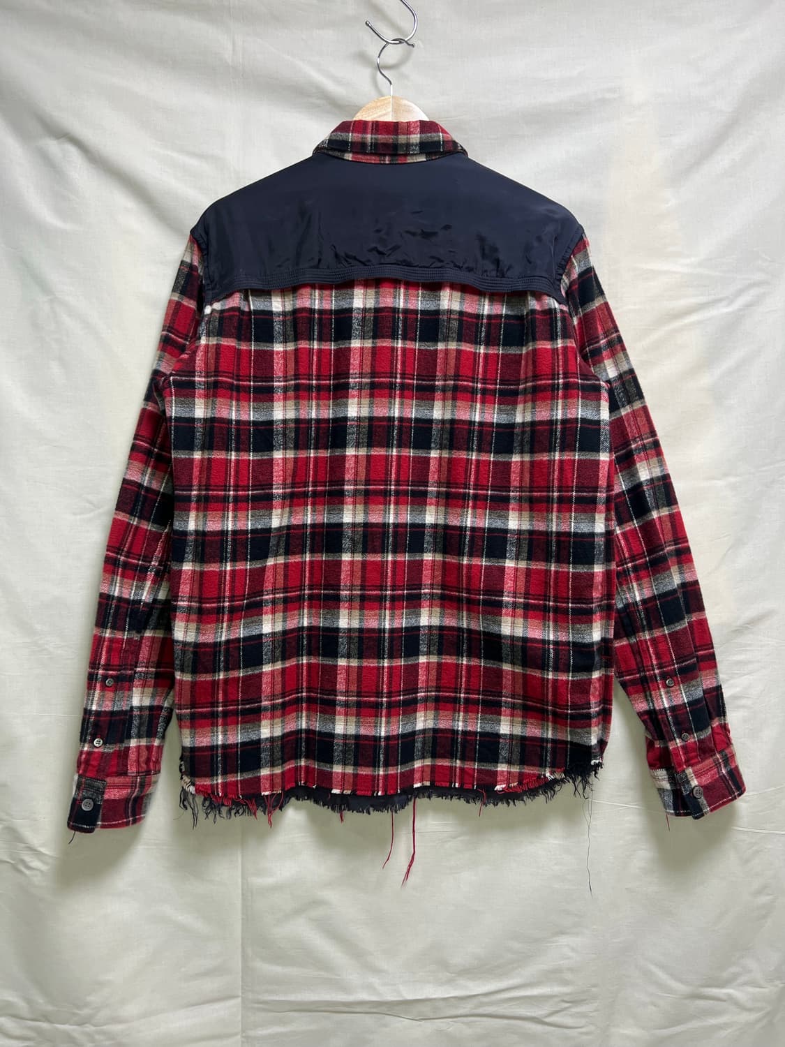 언더커버 15FW 플란넬 체크 셔츠자켓 상품이미지2