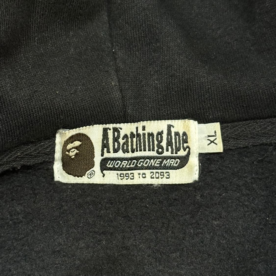 베이프 샤크 후드 집업 XL 상품이미지7