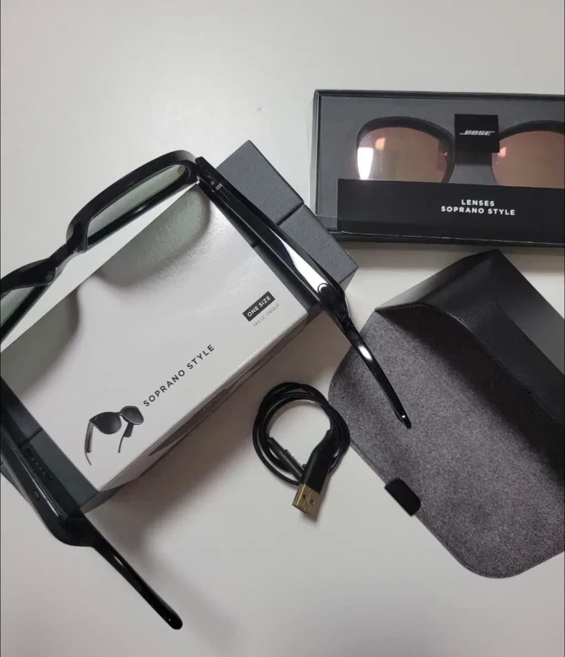보스 프레임 소프라노 스타일 블루투스 선글라스 상품이미지1